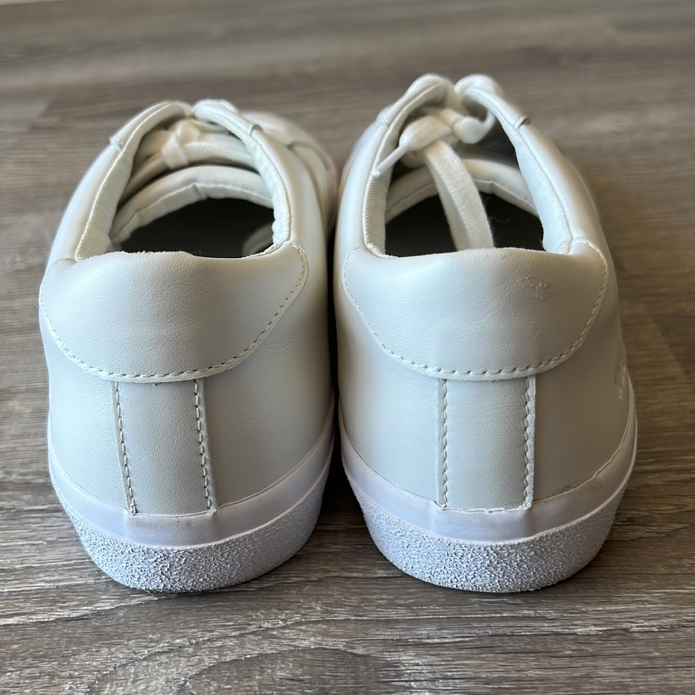 MADEWELL SIDEWALK Low Top Sneakers White Pale Parchment Color Size 9M - Picture 11 of 11